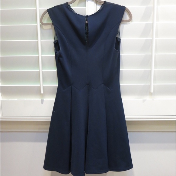 ASOS | Navy Blue Formal Mini Dress US6 - Picture 2 of 4